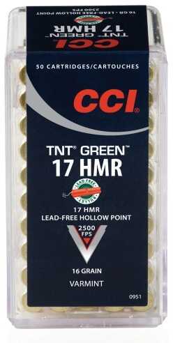 17 HMR 50 Rounds Ammunition CCI 16 Grain Ballistic Tip