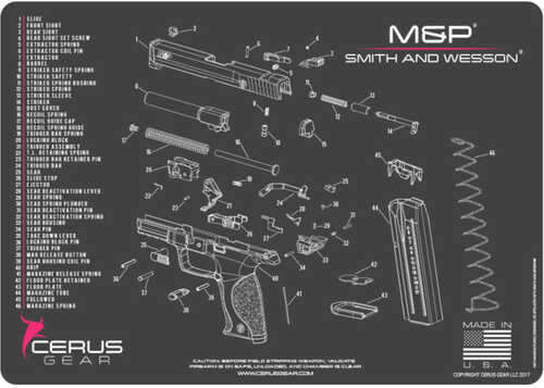 Cerus Gear S&w M&p Schematic Gray/pink-img-0
