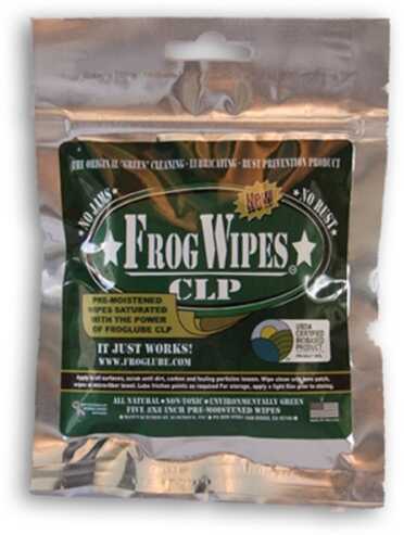Frog Lube FrogLube CLP Wipes Cleaner/Lubricant 5 Wipes/Pack 14936