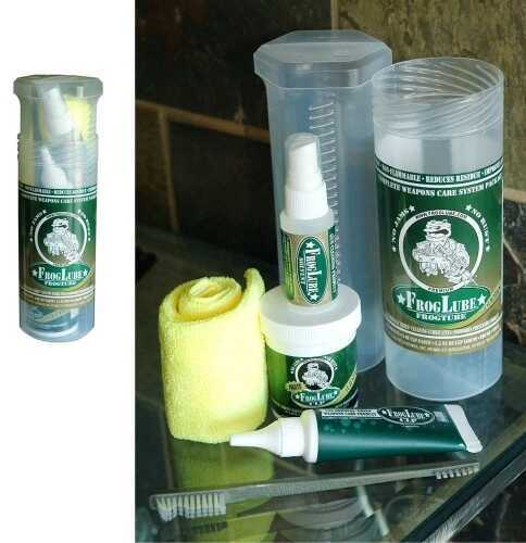 FrogLube System Kit FrogTube with 1 Oz Solvent/ 4oz CLP Paste/ 1.5oz CLP Squeeze Tube/ Brush & Towel 15200