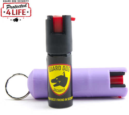 Click to see larger image. Guard Dog Security 1/2 Oz Spray Uv Asst Color Hard Cs Lilac