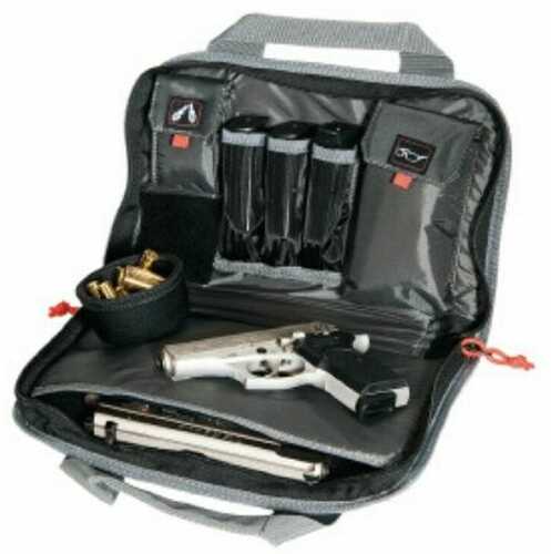 G Outdoors Contoured Pistol Case Bbl 4in Black