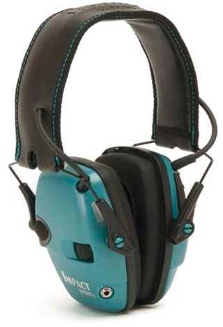 Howard Impact Sport ELEC Earmuff Teal NRR 22-img-0