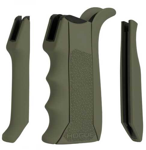 Click to see larger image. Hogue Ar15/m16 Modular Rubr Grip Od Green