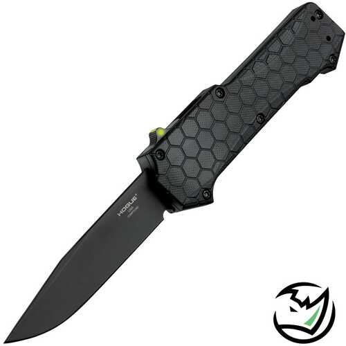 Hogue Compound 3.5in Otf Auto Tanto Timblade Black-img-0