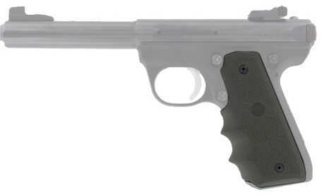 Hogue Ruger 22/45 RP Grip w/Finger Grooves, OD Green 82081