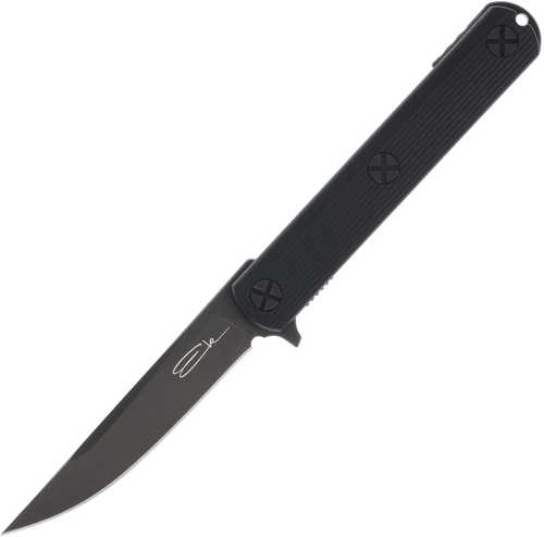 KA-BAR Knives EK Folder Black 4In Blade Drop Point