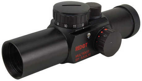 Millett Sights Multi-Dot SP Electronic Red Dot 3 5 8 10 MOA Dots - Matte 30mm Extra-wide field of view RD00006