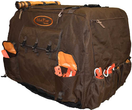 Mud River Dixie Brown Insulated Kennel Cover Med-img-0