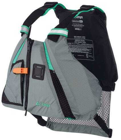Click to see larger image. Onyx Outdoor MOVEVENT Dynamic Vest Aqua M/L