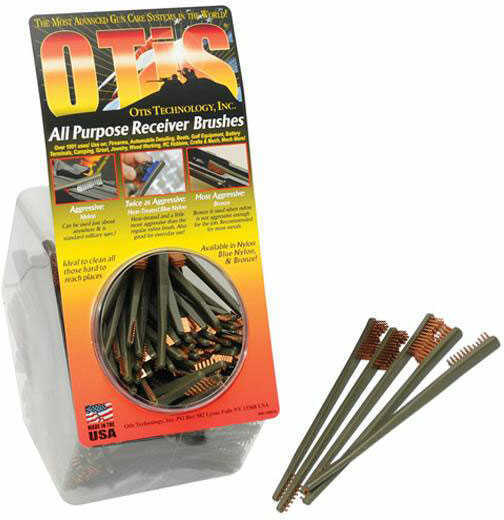Otis Technologies Point of Purchase Canister Display 150 Double End Bronze A/P Brushes 1080-316BZ