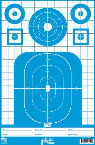 Pro-shot 12x18 Tac Prec Target Pistol/rifle/shogun Heavy 8pk
