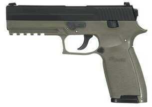 Sig Sauer P250 Air Pistol, .177 Caliber, CO2, 16 Rounds Olive Drab Green Md: AIR-P250F-177-12G-16-ODG