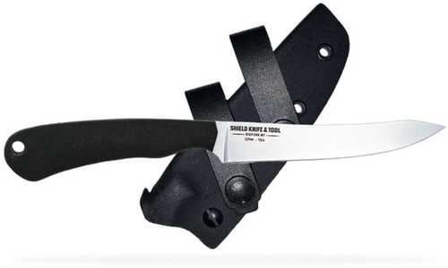 Shield Arms Nimrod Acid Wash Black / Black G10 Fixed Blade Knife
