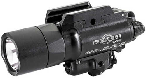 Surefire X400 Turbo Weaponlight W/laser Fits Pistol And Picatinny 1000 Lumens Green Laser Matte Finish Black X400t-a-gn