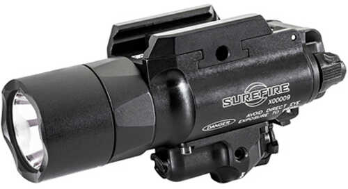 Surefire X400TARD For Handgun 500 Lumens/<5Mw Output Red/White Led Light Laser Black Anodized Aluminum