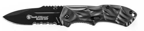 Schrade Black Ops Knife 3 Small Magic Assist Open, Liner Lock SWBLOP3SMS