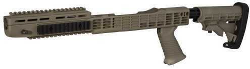 Tapco Inc. Intrafuse Stock Fits 10/22 .920 Barrel 6-Position 4 Rail Handguard Dark Earth 16755