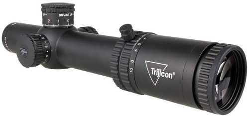 Trijicon Credo 1-10x28mm First Focal Plane 34mm Tube Riflescope with Red / Green LED MRAD Tree BDC Reticle 30mm Tube