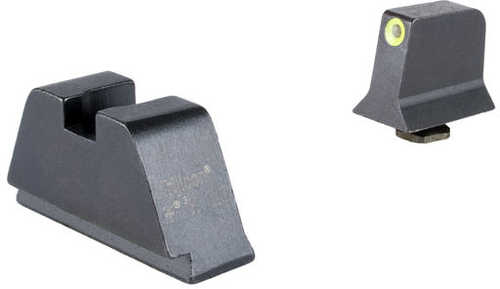 Trijicon Supp/Opt H Sight Set W/ Yellow Fr/Metal-img-0