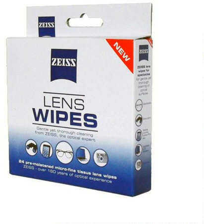 Carl Zeiss Sports Optics Lens Wipes 24 Count