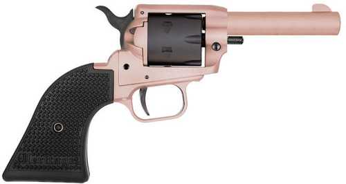 Click to see larger image. Heritage Barkeep .22LR FS 3 in barrel, 6 rd capacity, rose gold polymer finish