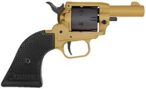 Heritage Barkeep .22LR FS revolver, 2 in barrel, 6 rd capacity, Gold polymer finish