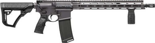 Daniel Defense M4 Carbine V7 Semi-auto Rifle .223Rem 16" Barrel 1-32Rd Mag M-LOK Cobalt Black/Grey Synthetic Finish