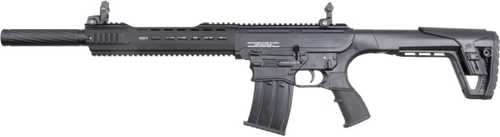 GForce Arms GF25 Semi-Auto Shotgun 12 Gauge 20" Barrel 2-5Rd Mags Adjustable Folding Sights Pistol Grip Black Finish