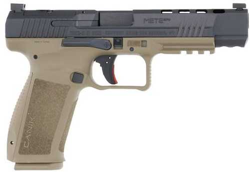 CI Canik Mete Sfx 9mm Pistol 5.2" Barrel Or Fs 1-18/1-20 Mags FDE Polymer Finish