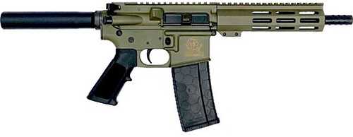 Great Lakes Firearm and Ammo AR15 PISTOL .223 WYLDE Semi Automatic 7" Barrel (30)1 Capacity Polymer Grip Colored Finish