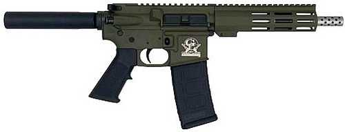 Great Lake Firearm and Ammo AR15 Pistol .223 WYLDE Semi Automatic 7" Barrel (30)1 Capacity Polymer Grip Colored Finish