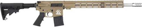 Great Lakes Firearms & Ammo AR15 Rifle .450 Bushmaster 18" Barrel FDE Synthetic Finish