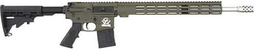 Great Lakes Firearms & Ammo AR15 Rifle .450 Bushmaster 18" Barrel 5 Rnd Mag OD Green Synthetic Finish