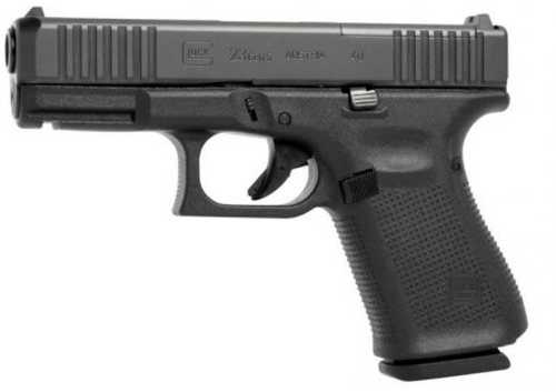 Glock 23 Gen5 Semi-Auto Pistol 40 S&W 4.02" Barrel 1-10Rd Mag White U Rear Sights Dot Front Black Polymer Finish