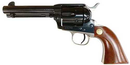 Cimarron Pistoleer .357/.38sp Revolver 4.75" Barrel Blued Walnut Finish