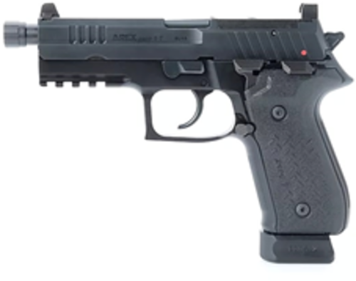 Global Ordinance Arex Zero 1 T Semi-Auto Pistol 9mm Luger 4.9" Barrel (2)-17Rd Mags Black Polymer Finish