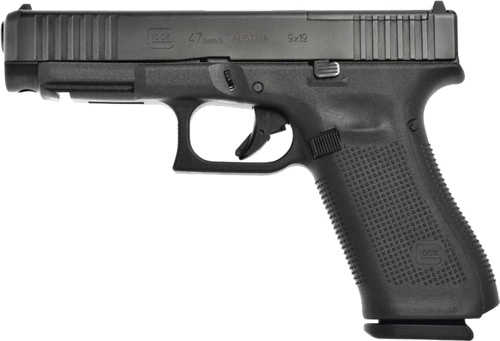 Glock 47 Mos 9MM Gen5 FS 10-Shot 4.49 in barrel rd capacity black polymer finish