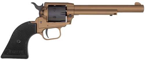 Heritage .22LR revolver, 4.75 in barrel, 6 rd capacity, bronze polymer finish