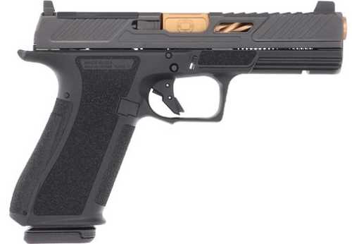 Shadow System Elite 9mm Luger Pistol Optic Cut Unthreaded 4" Barrel Black Polymer Finish