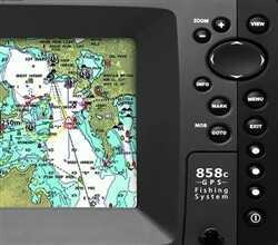 Humminbird Fish Finder 800 Series 858C Di Combo Md#: 408240-1