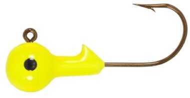 H&H Lure H&H Ball Jig Heads 1/16 10pk Chartreuse Md#: B1610-05