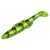 H&H Lure H&H Cocahoe Minnow Tails 3in 10pk Chartreuse Glitter/Tiger Stripe Md#: CMR10-14TS