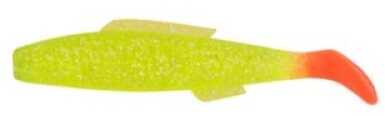 H&H Lure Cocahoe Minnow Tails 3in 10pk Chartreuse/Fire Md#: CMR10-20