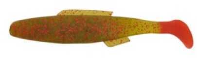 H&H Lure Cocahoe Minnow Tails 3in 10pk Avocado/Red Glittert/Fire Md#: CMR10-35