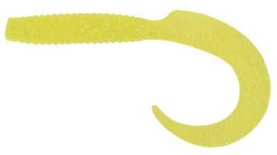 H&H Lure H&H Giant Curl Tails 8in 5pk Chartreuse Glitter Md#: CT805-02