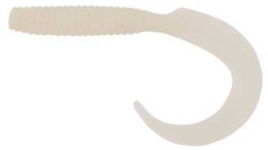 H&H Lure H&H Giant Curl Tails 8in 5pk Pearl Md#: CT805-03