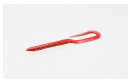 Zoom 6" U-tale Worm 20bg-red Shad-img-0