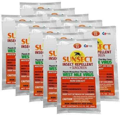 .3 Ounce Pack Sunscreen & Repellent 50 Count