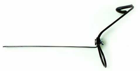 Click to see larger image. Eagle Claw Fishing Tackle Wire Sand Spike Holder Black